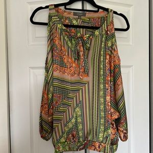 Cold shoulder blouse